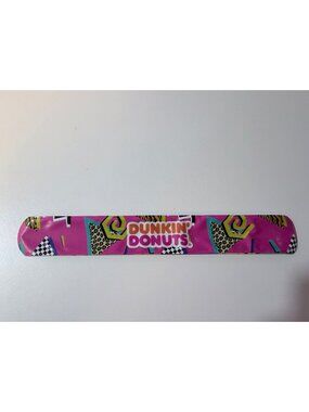 90s Pop Streetwear Dunkin Donuts Retro StyleSnap Bracelet
